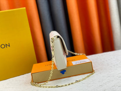 LV Pochette Felicie Chain Bag