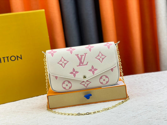 LV Pochette Felicie Chain Bag