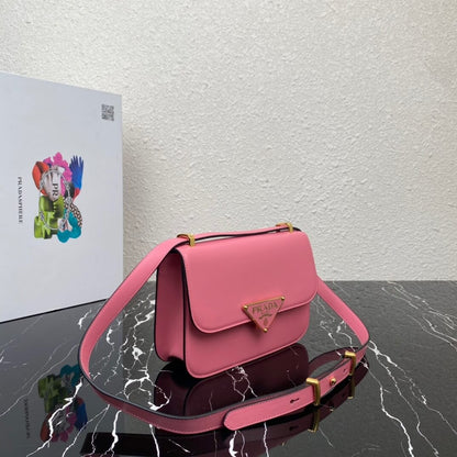 Prada Embleme Leather Bag