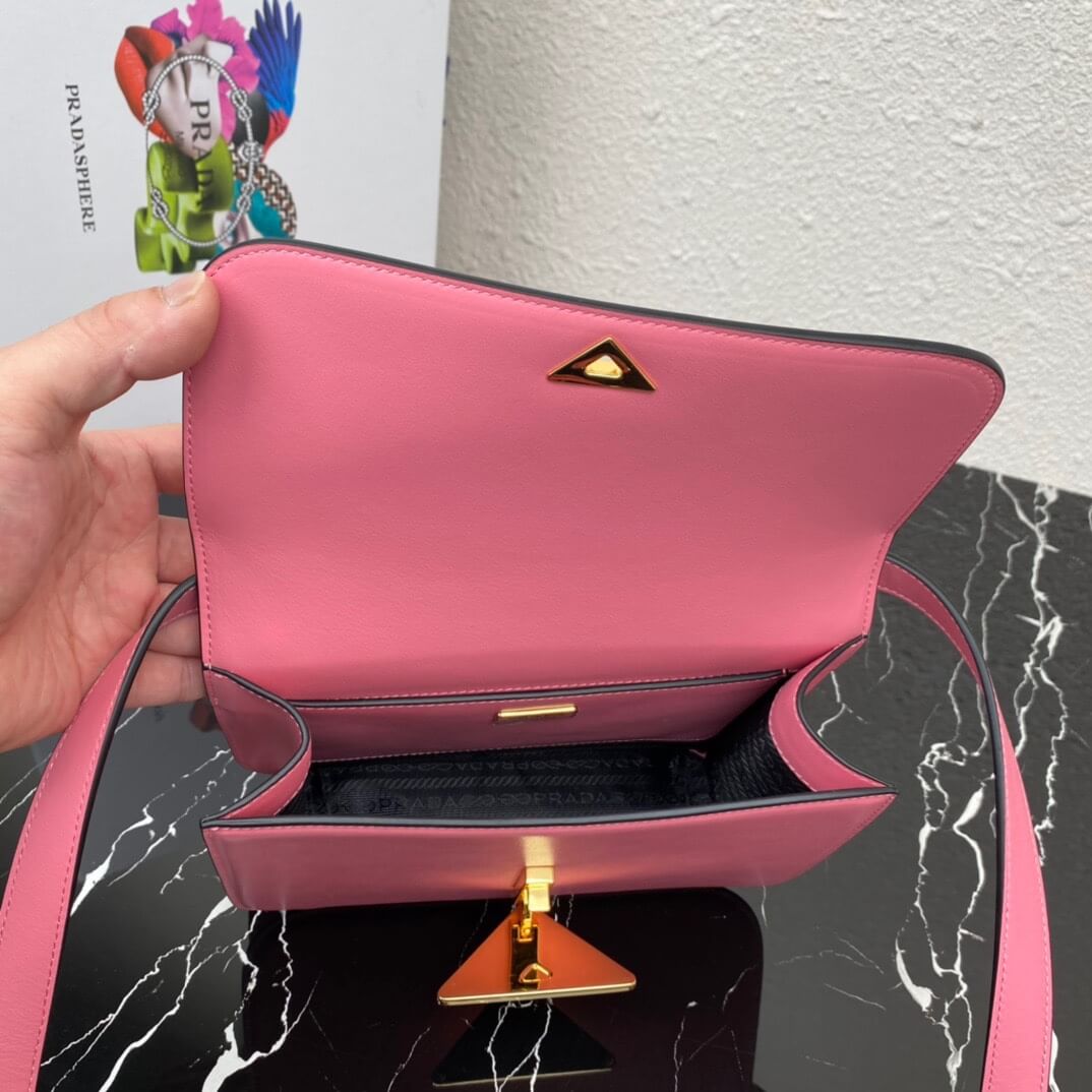 Prada Embleme Leather Bag