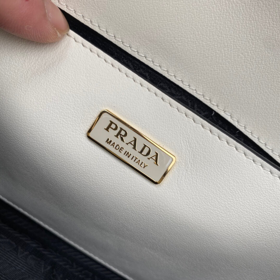 Prada Embleme Leather Bag