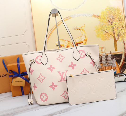 LV Neverfull Medium Shopping Bag
