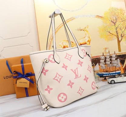 LV Neverfull Medium Shopping Bag