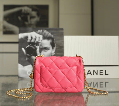 Chanel Love Button Flap Bag