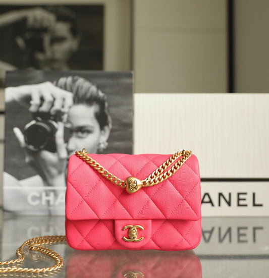 Chanel Love Button Flap Bag