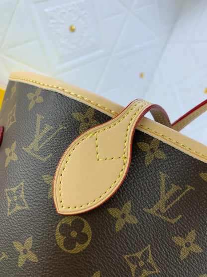 LV Neverfull Pumpkin Bag