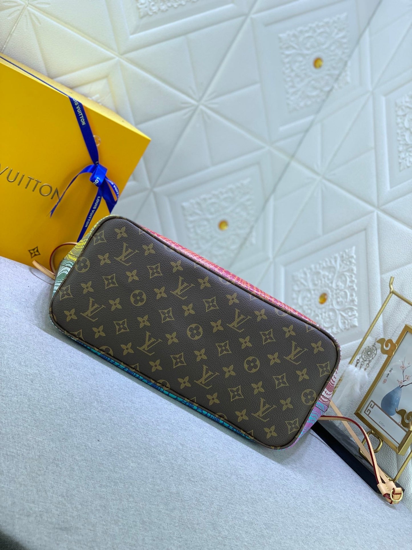 LV Neverfull Pumpkin Bag