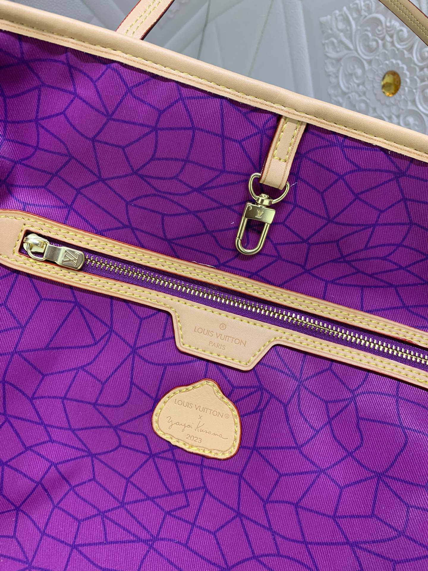 LV Neverfull Pumpkin Bag