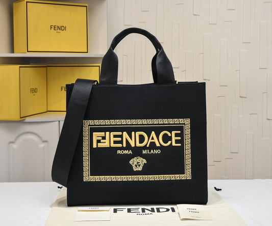 Fendi By Versace Co-Branded Tote Hot