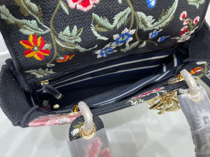 Lady Dior Embroidery Series Bag