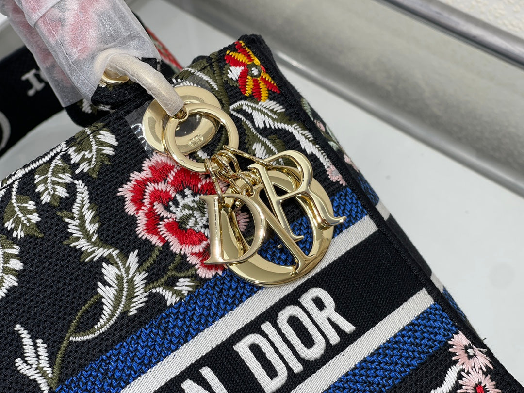Lady Dior Embroidery Series Bag