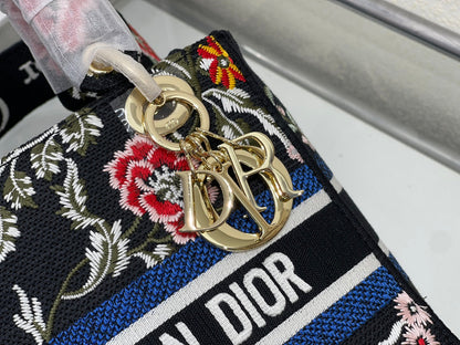 Lady Dior Embroidery Series Bag