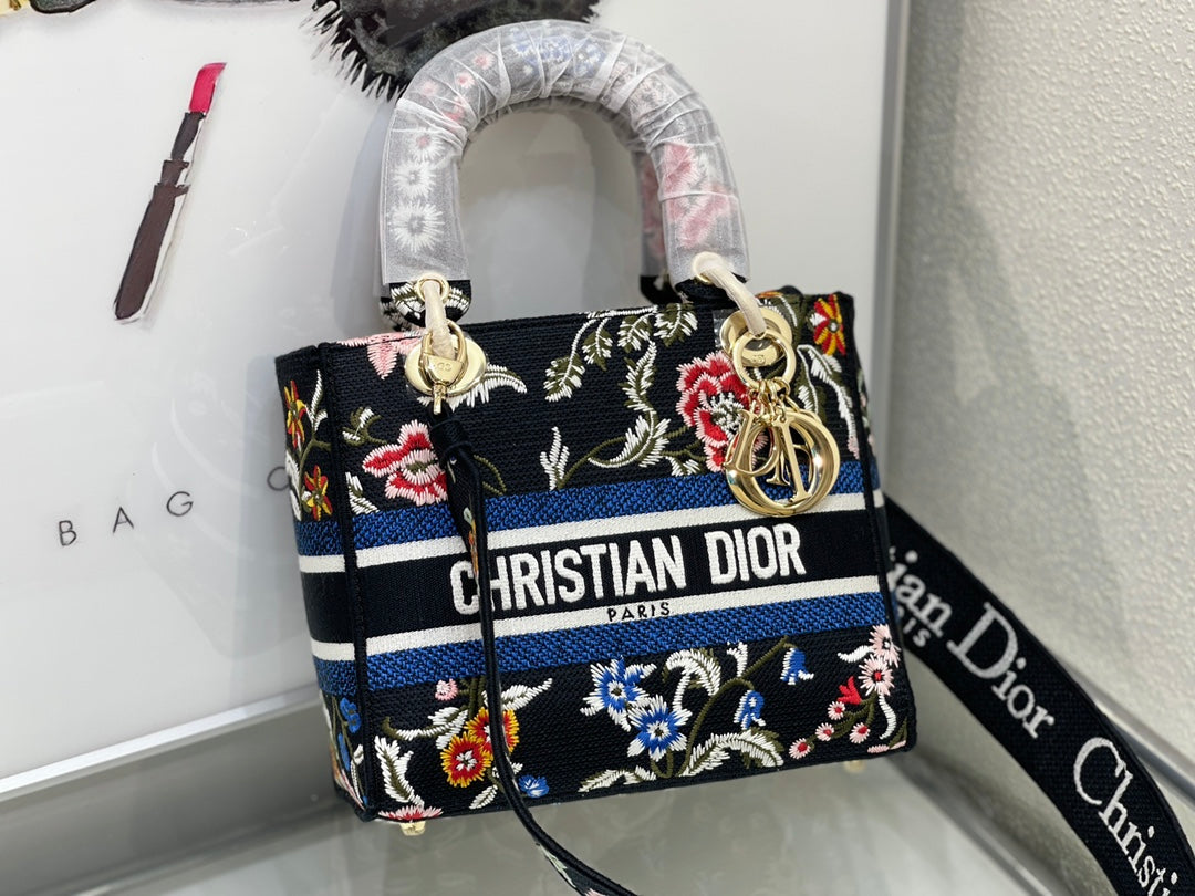 Lady Dior Embroidery Series Bag
