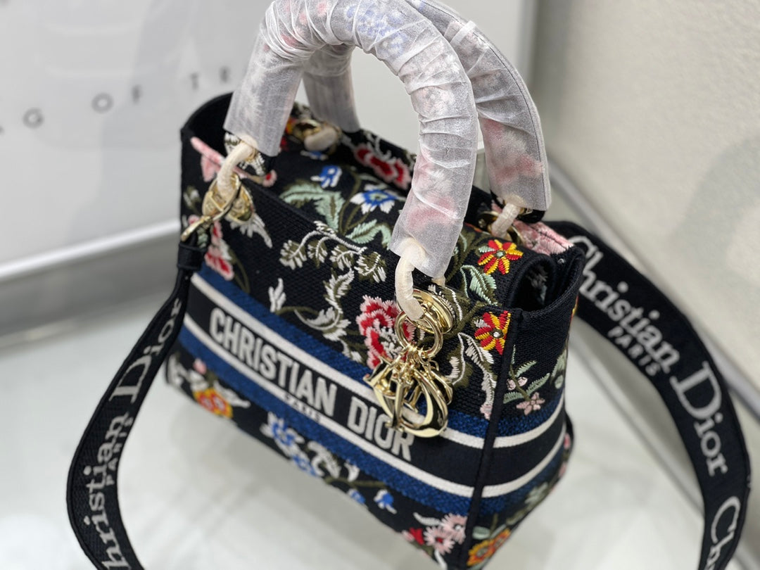 Lady Dior Embroidery Series Bag