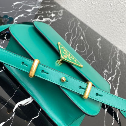 Prada Embleme Leather Bag