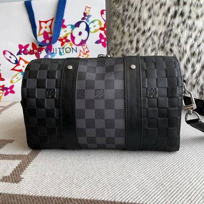 LV Mens City Keepall handbag Shoulder Messenger Bag