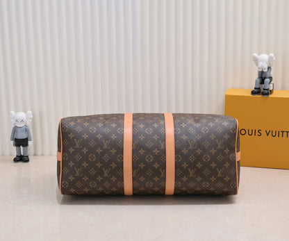 LV Classic Keepall Bandoulière Travel Bag