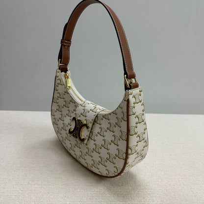 Celine TRIOMPHE CANVAS Logo Bag