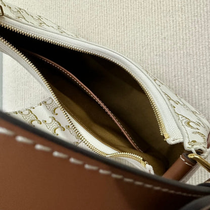 Celine TRIOMPHE CANVAS Logo Bag