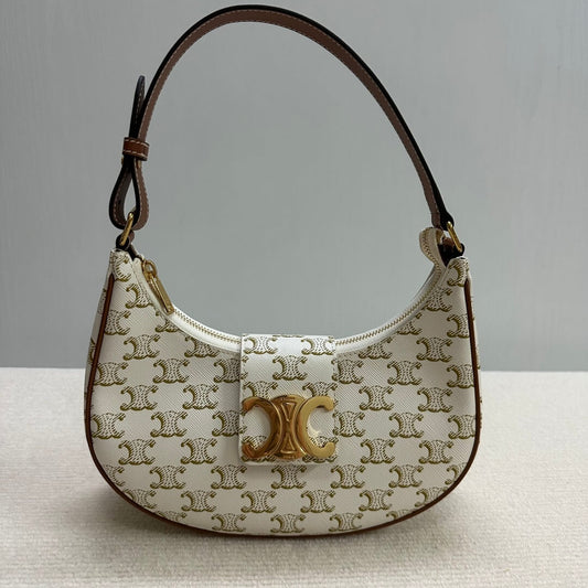 Celine TRIOMPHE CANVAS Logo Bag