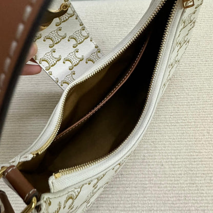 Celine TRIOMPHE CANVAS Logo Bag
