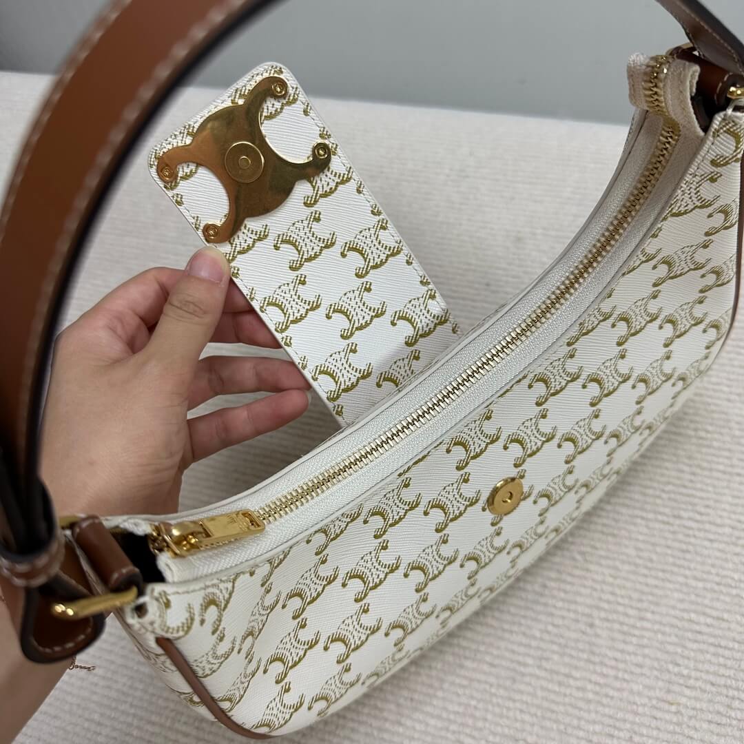 Celine TRIOMPHE CANVAS Logo Bag