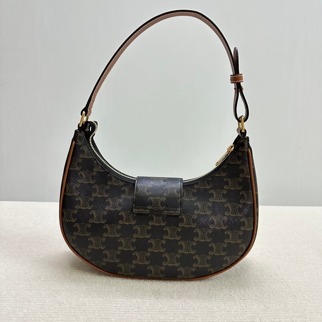 Celine TRIOMPHE CANVAS Logo Bag