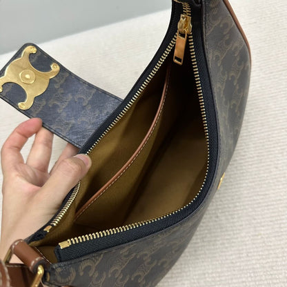 Celine TRIOMPHE CANVAS Logo Bag