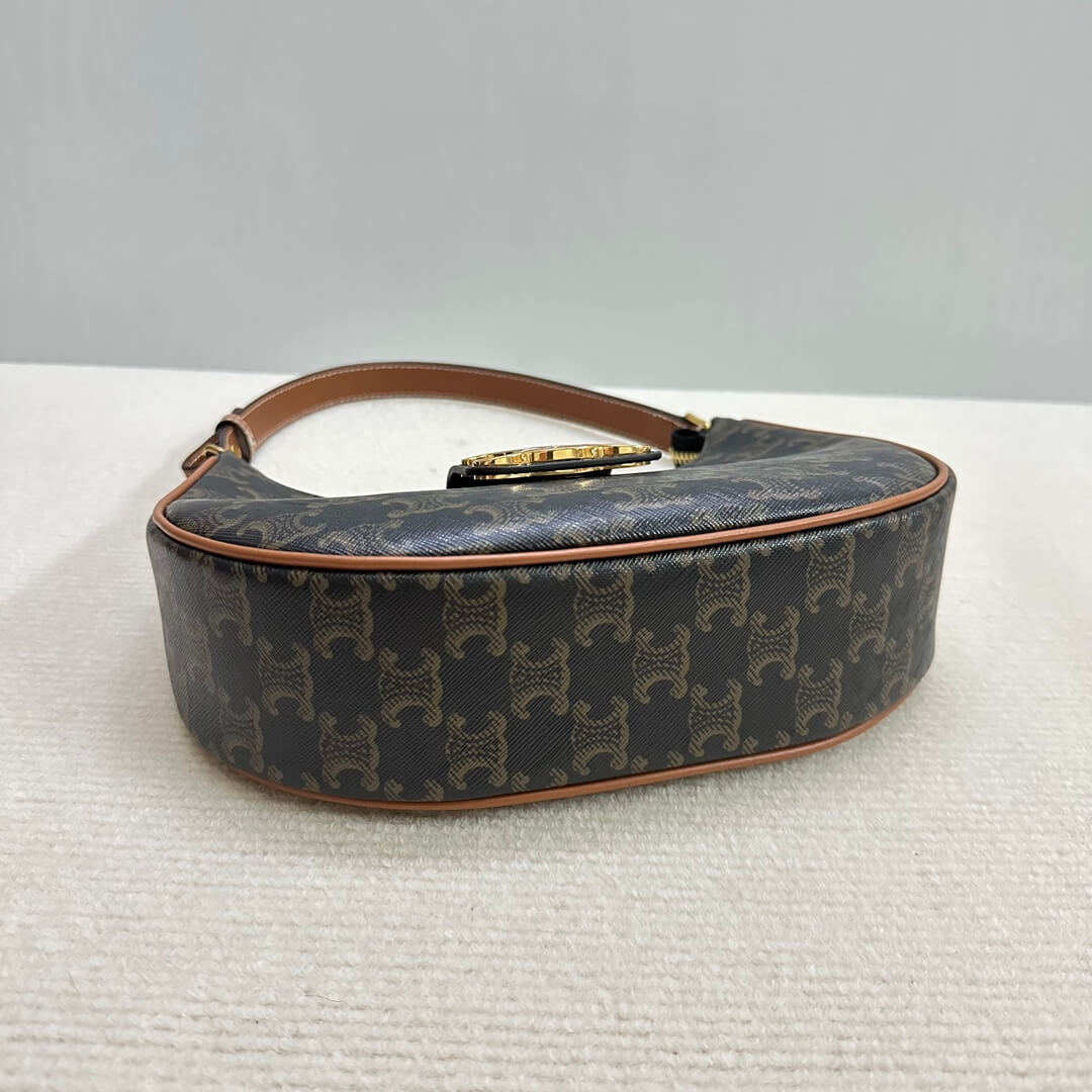 Celine TRIOMPHE CANVAS Logo Bag
