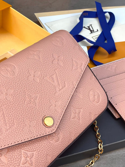 LV FÉLICIE POCHETTE Chain Bag