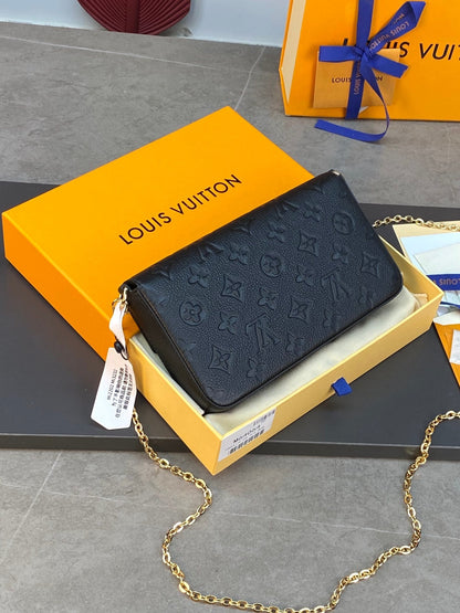 LV FÉLICIE POCHETTE Chain Bag