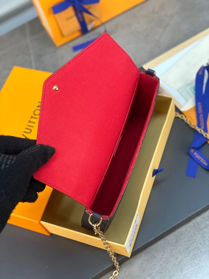 LV FÉLICIE POCHETTE Chain Bag