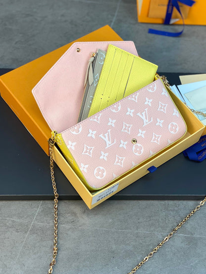 LV FÉLICIE POCHETTE Chain Bag