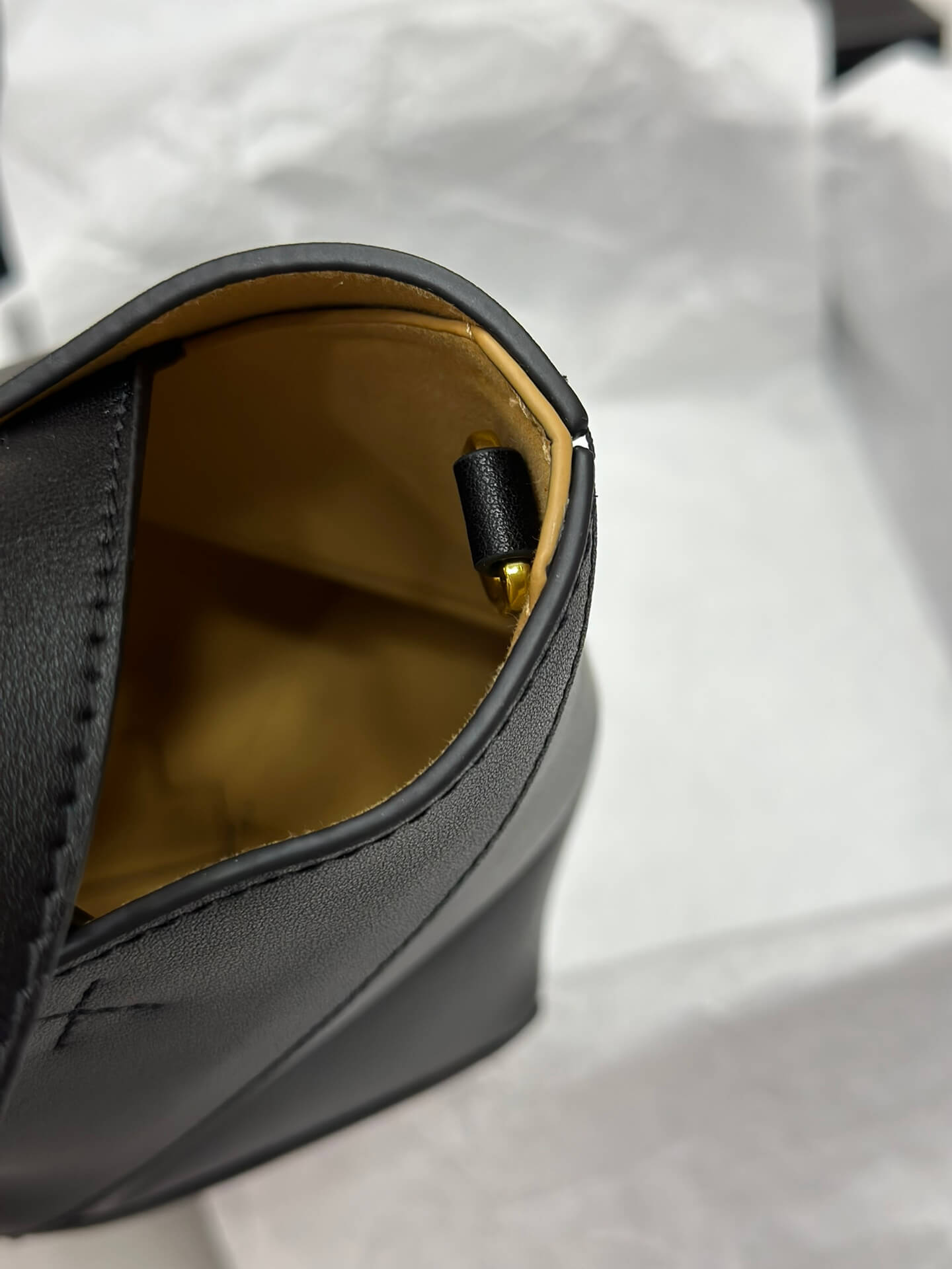 Loewe Puzzle Fold Bag in Black