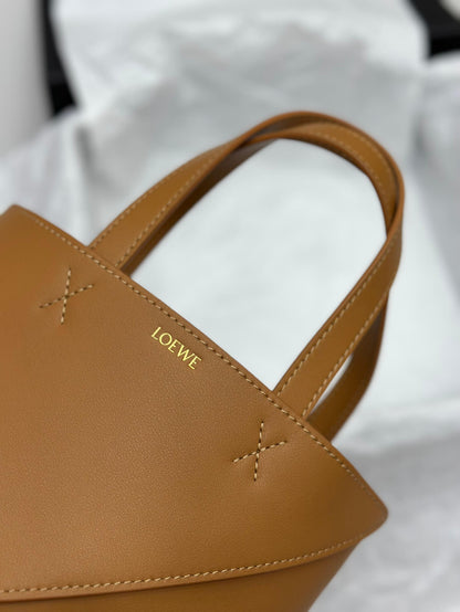 Loewe Puzzle Fold Bag in Brown