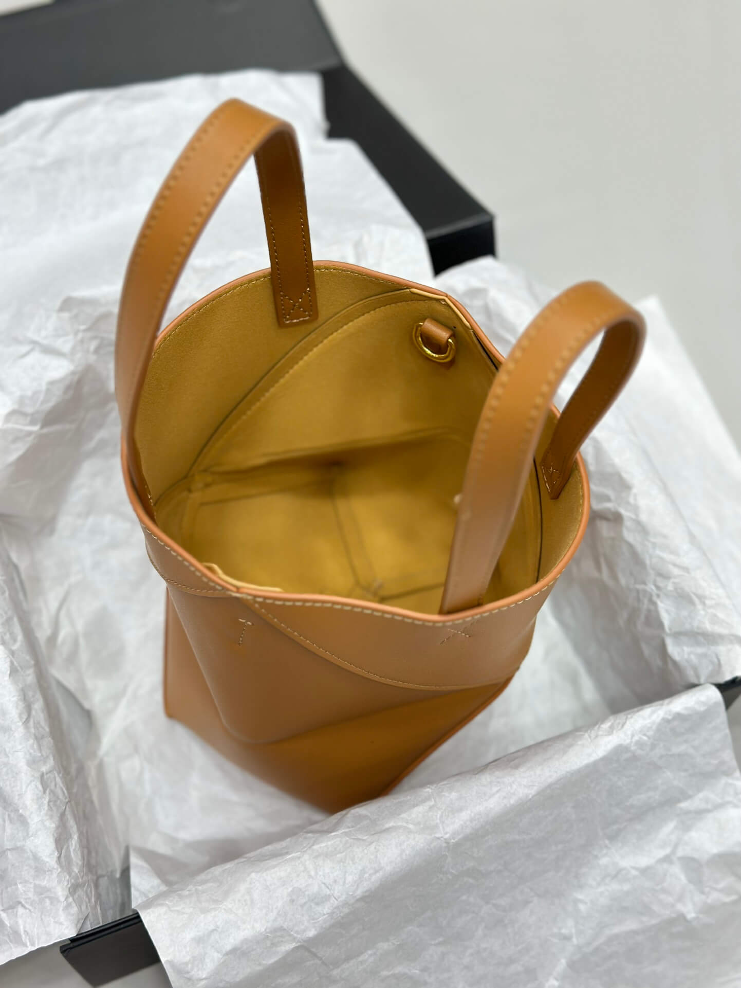 Loewe Puzzle Fold Bag in Brown