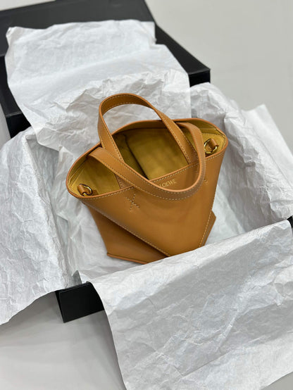 Loewe Puzzle Fold Bag in Brown
