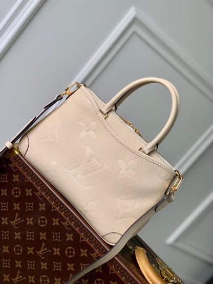 LV Trianon Bag In Monogram Empreinte Leather