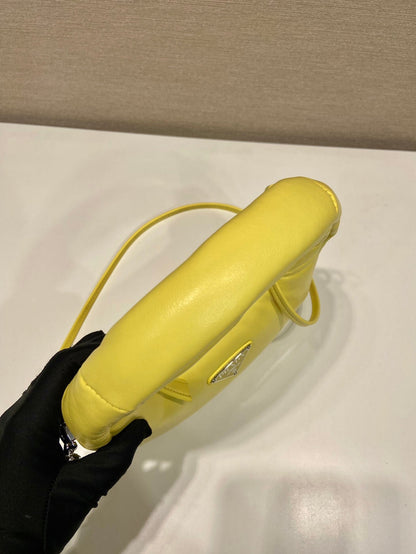 Prada Small Padded Yellow Bag