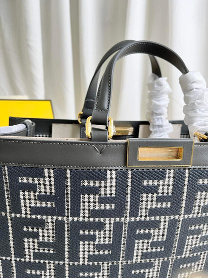 Fendi X-Tote Bag In Canvas Bag
