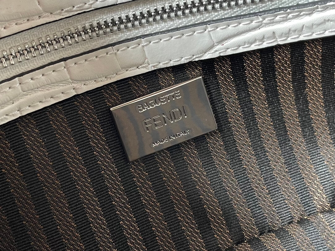 Fendi Baguette Continental Neon Bag