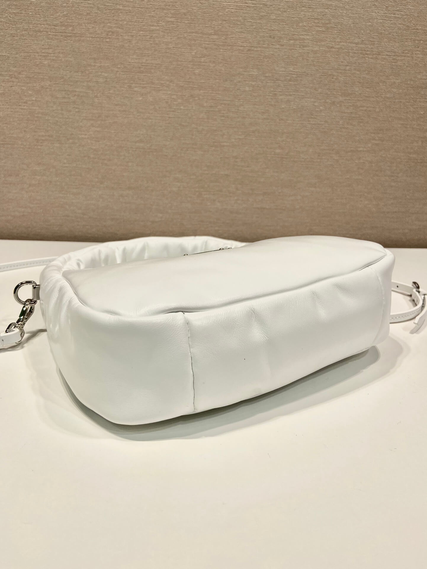Prada Small Padded White Bag