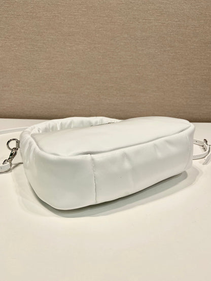 Prada Small Padded White Bag