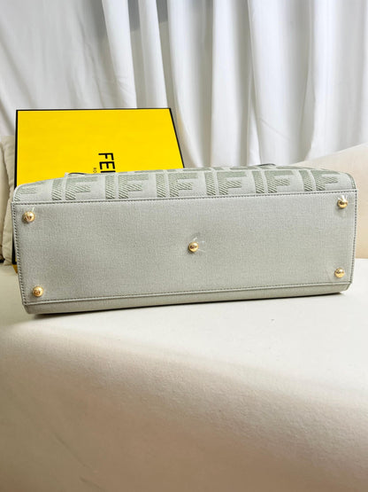 Fendi X-tote Bag In Canvas Bag