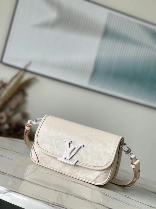 LV Buci Bag In White
