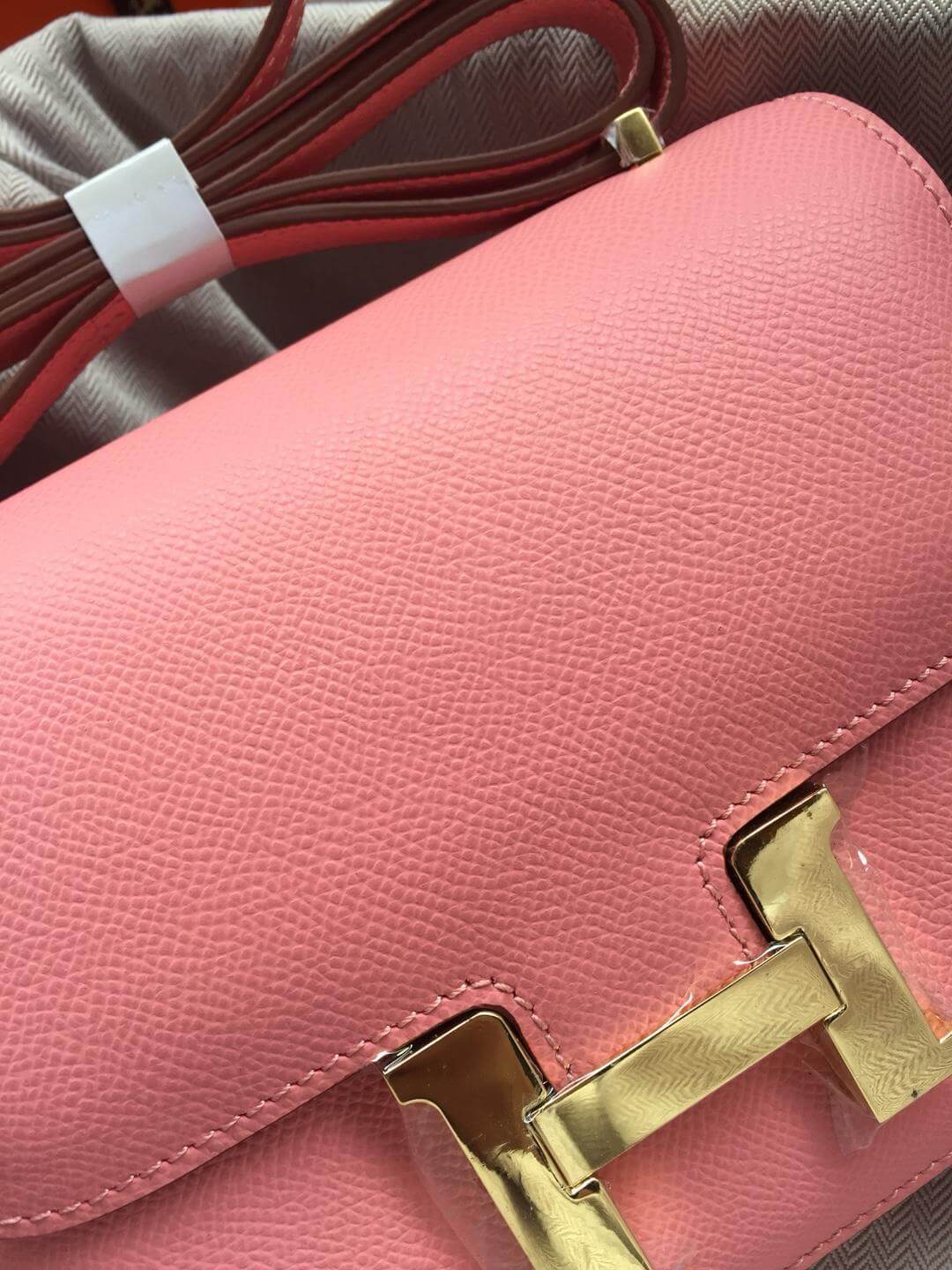 Hermes Constance Pink Bag