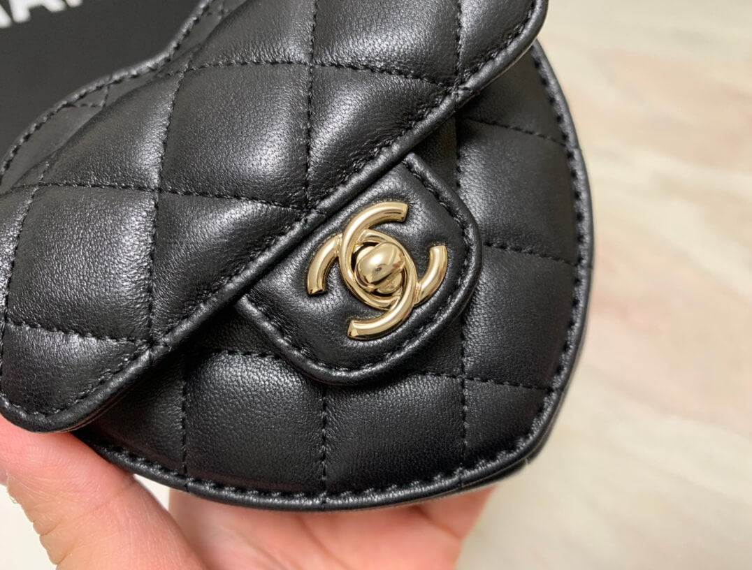 Chanel CC Love Heart Bag