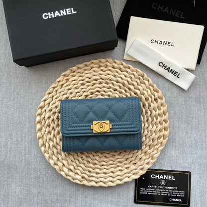 Chanel Caviar Wallet x Card Holder