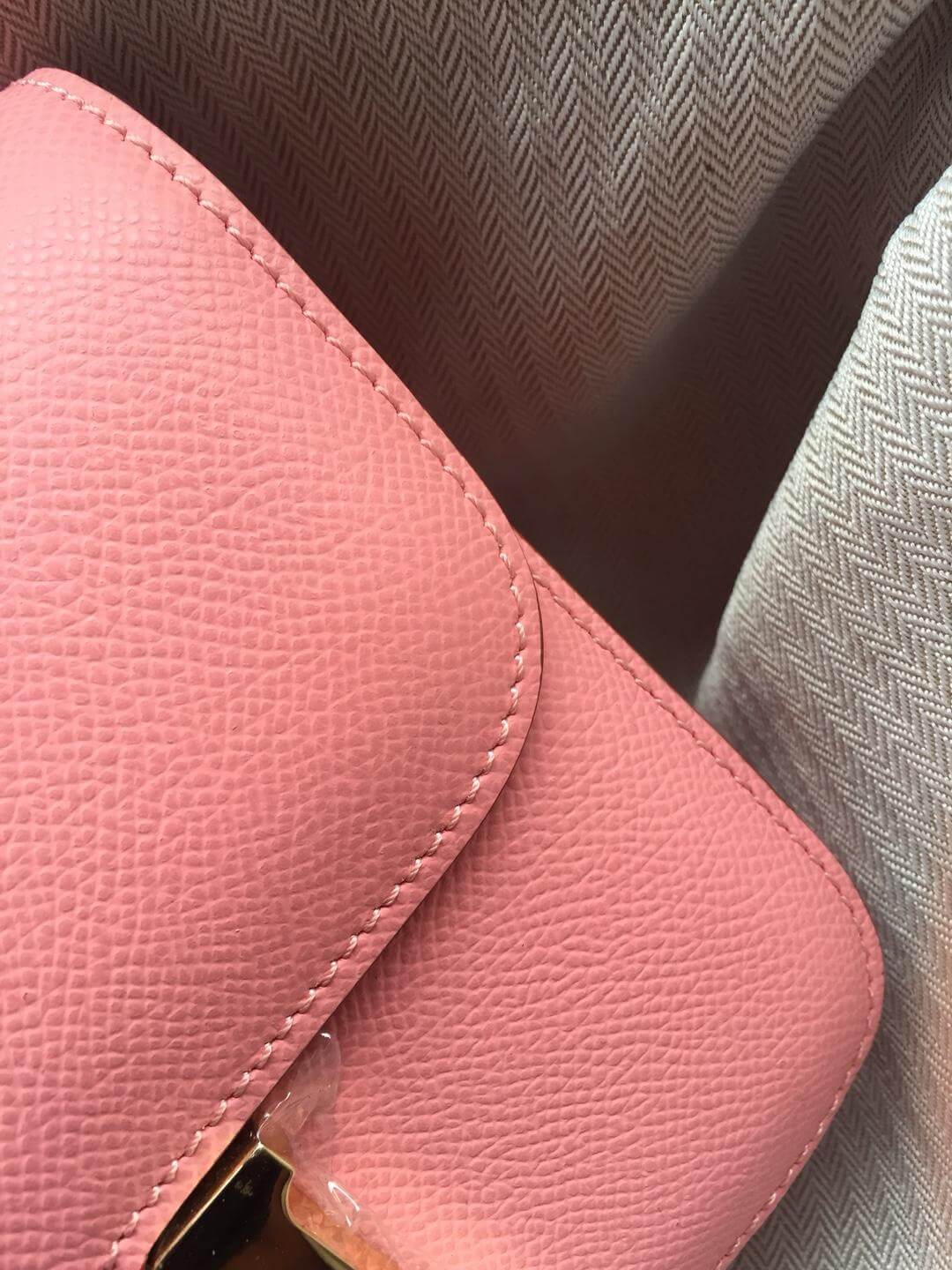 Hermes Constance Pink Bag