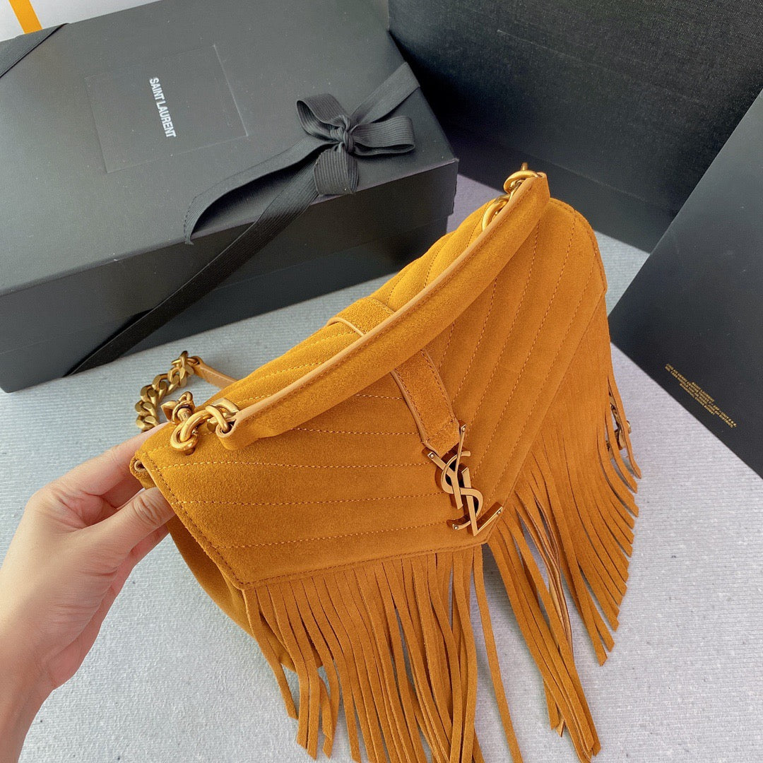 YSL Monogram College Bag